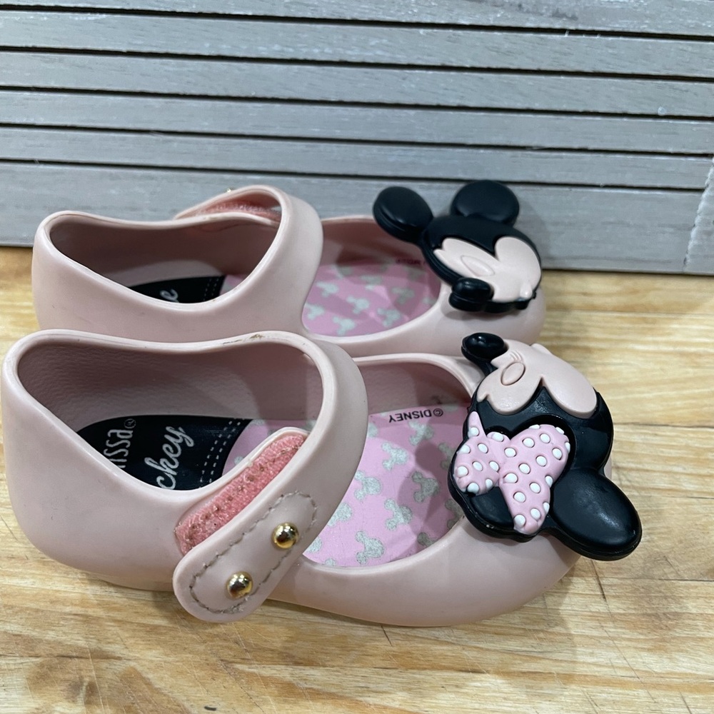 Mini Melissa shoes US-5 Mickey and Minnie